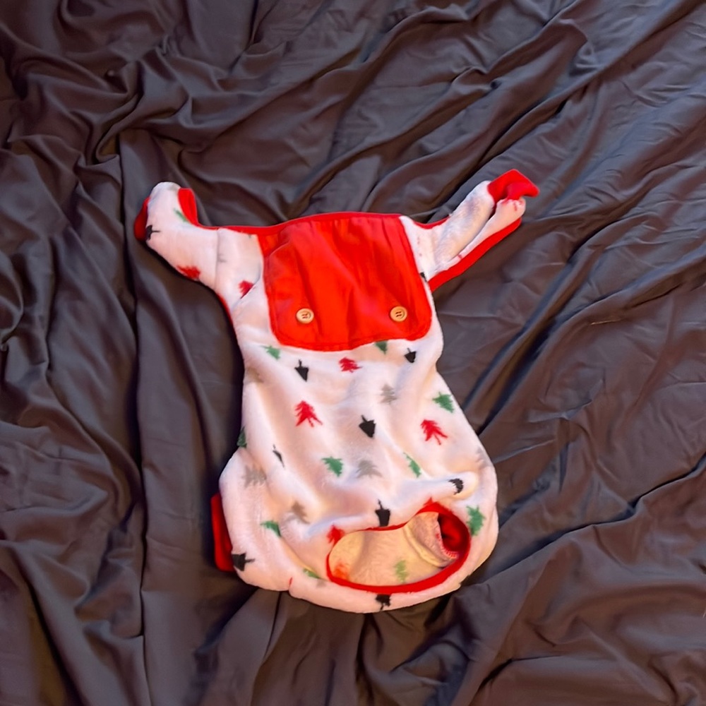 Dog Fleece Tree Outfit